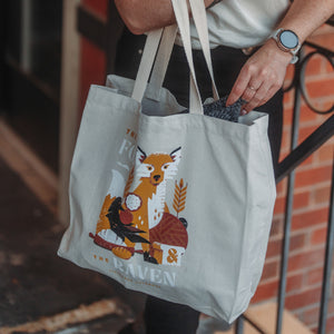 The Fox & The Raven Canvas Tote