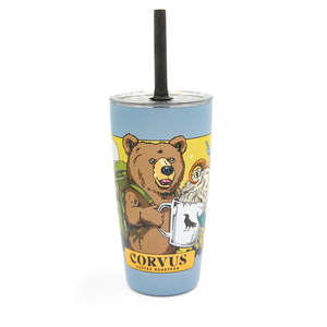 Z MiiR Bear Tumbler with Straw